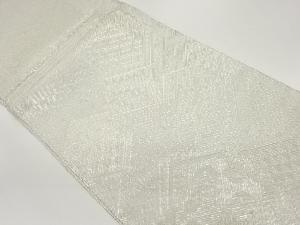 佐賀錦亀甲に菱模様織出し全通袋帯